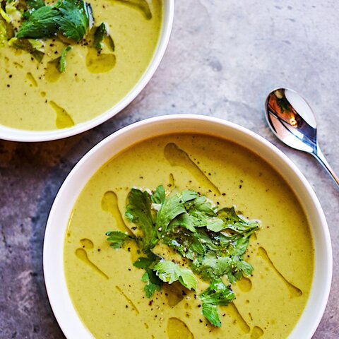 Radish Top Soup 